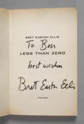 Bret Easton Ellis Autograph