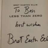 Bret Easton Ellis Autograph - photo 3