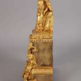 Große Bronzependule Delamar á Paris - Foto 5