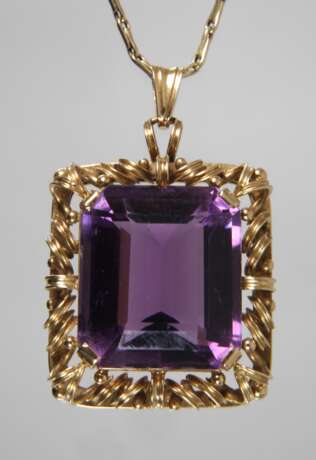 Anhänger mit Amethyst - photo 1