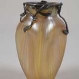 Loetz Wwe. Vase mit Silbermontierung - фото 2