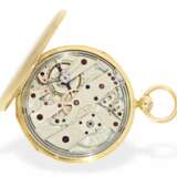 Taschenuhr: hochfeine französische Repetier-Uhr mit besonderer Werksqualität, ehemaliger Adelsbesitz, königlicher Uhrmacher Le Roy & Fils No. 29612, ca. 1850 - photo 2