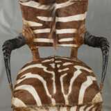 Michel Haillard zwei Zebra-Sessel - photo 2
