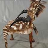 Michel Haillard zwei Zebra-Sessel - photo 4