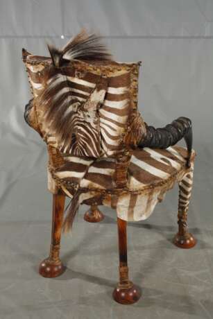 Michel Haillard zwei Zebra-Sessel - photo 5