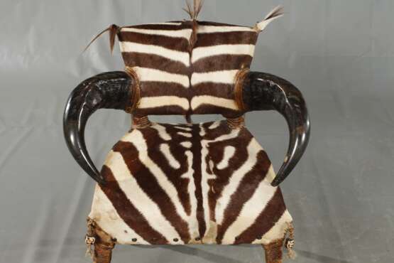 Michel Haillard zwei Zebra-Sessel - Foto 6