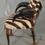 Michel Haillard zwei Zebra-Sessel - photo 8