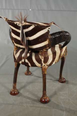 Michel Haillard zwei Zebra-Sessel - Foto 9