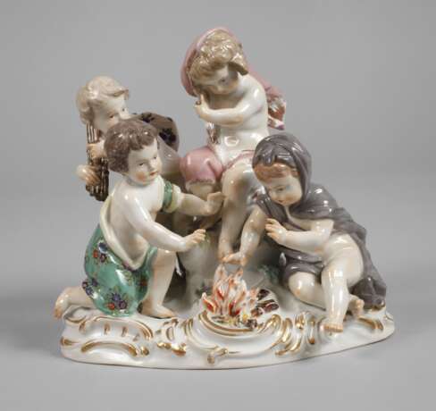 Meissen "Allegorie – Der Winter" - photo 1