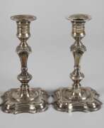 Catalogue des produits. Silber Paar Leuchter Tiffany