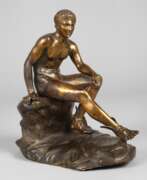 Objets en bronze. Rastender Merkur