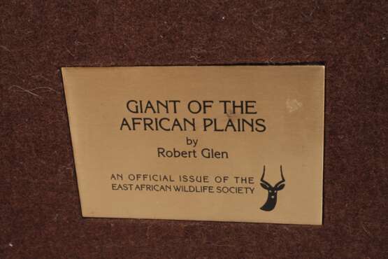 Robert Glen, "Giant of the African Plains" - photo 5