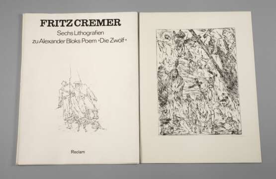 Fritz Cremer, Mappe zu Alexander Block "Die Zwölf" - Foto 1
