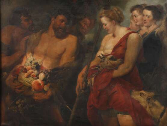 "Dianas Rückkehr von der Jagd" nach Rubens - фото 1