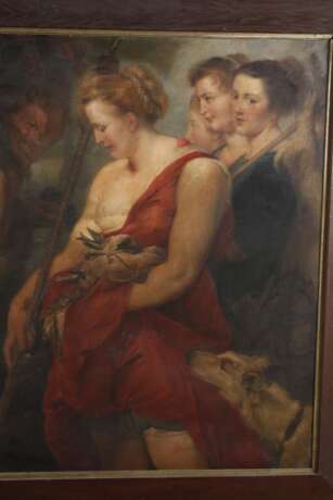 "Dianas Rückkehr von der Jagd" nach Rubens - фото 4
