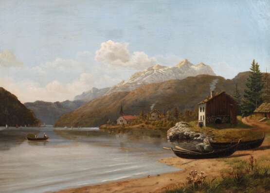 Norwegische Fjordlandschaft - Foto 1
