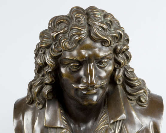 Jean-Baptiste Molière (1622- 1673) -bust - photo 2