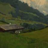 Emil Rau, Sommerabend auf der Alm - photo 4