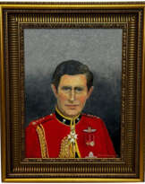 Oil Painting Prince Of Wales Red Coat Oil Painting Prince Of Wales Red Coat