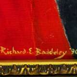 Oil Painting Prince Of Wales Red Coat Richard E Baddeley Oil on Daler canvas board traditional Réalisme Portrait Royaume-Uni 1990 - photo 3
