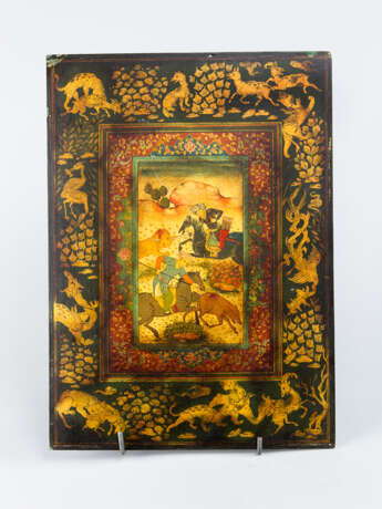 Persian Lacquer Painting - Foto 1