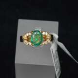 Gold jewelry set with emeralds Gold Other style 21th century - photo 9