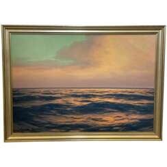 Seascape Oil Painting By Carl Kenzler