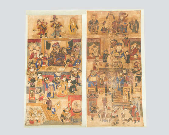 Four Chinese Ming paintings - Foto 2