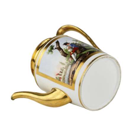 Thei&egrave;re en porcelaine Gardner. Russie 1820-1830 Porcelain Hand Painted Gilding Early 19th century - photo 7