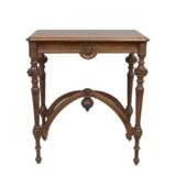 Napoleon III style walnut coffee table. Walnut Napoleon III Late 19th century - photo 1