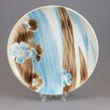 Decorative dish Flowers PFF Fayence 20th century - Foto 1