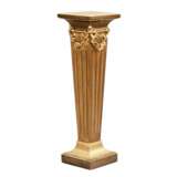 Piedestal. Colonne. Wood Plaster Gilding Early 20th century - Foto 2