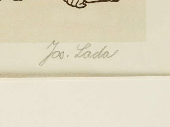 Joseph Lada (1887-1957) - graphic - фото 3