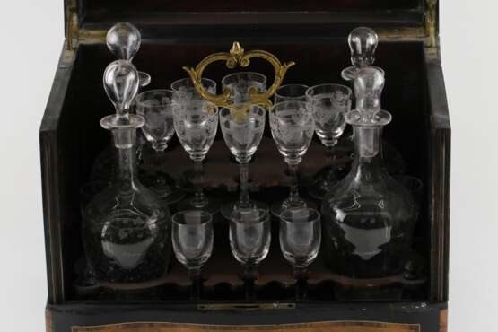 Liquor bar (Cave &agrave; liqueur) Turtle Napoleon III Late 19th century - photo 2