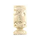 Ivory pencil holder with a hunting scene. Ivory Eclecticism At the turn of 19th -20th century - photo 3