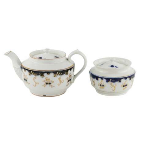 Kuznetsov`s tea porcelain service. Riga mid-19th century. Porcelain Eclecticism Mid-19th century - photo 2