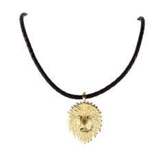 Carrera y Carrera. 18K gold pendant Lion. 