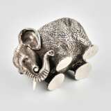 &Eacute;lephant sali&egrave;re en argent. Silber 88 20th century - Foto 6