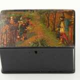 Antique Russian box Breaking for Dmitry Pozarsky&rdquo; Papier-Mache At the turn of 19th -20th century - photo 1