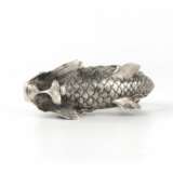 Caviar dish in a shape of a Fish Silver 88 20th century - photo 1