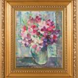 Nature morte Fleurs dans une cruche. Anna Snellman. Finlande 1884-1962 Canvas oil 20th century - photo 1