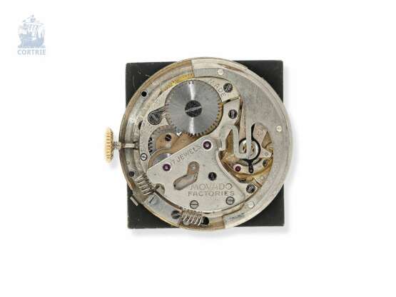 Armbanduhr: sehr seltene vintage Kalender-Uhr, Movado "Day-Matic" in 18K Roségold, extrem seltene Referenz, 50er Jahre - фото 2
