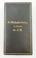 Bayern: Verdienstorden vom hl. Michael, 4. Klasse, mit Krone (1887-1918) Etui. 