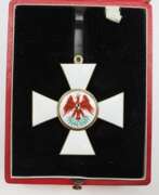 Overview. Preussen: Roter Adler Orden, 4. Modell (1885-1917), 2. Klasse, im Etui.