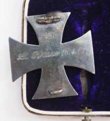 Preussen: Eisernes Kreuz, 1914, 1. Klasse, im Etui - U 38.