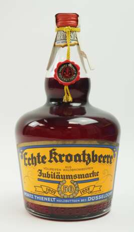 Werbeflasche "Echte Kroatzbeere". - photo 1