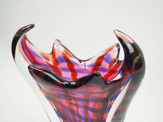 Murano: Große Glas Vase. - Foto 2