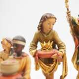 Weihnachtskrippe: Hl. 3 Könige und weitere Figuren - Anri, Frangarz Bozen. - фото 2