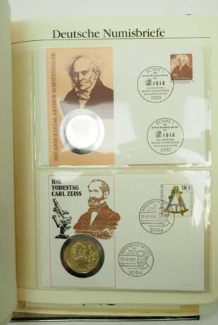 BRD: Sammlung Numisbriefe - 10 und 5 DM. - photo 4