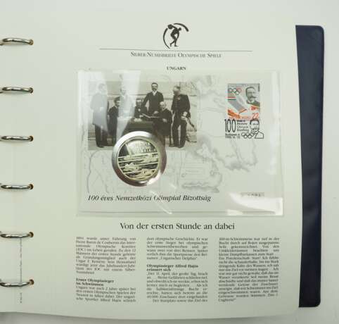 International: SILBER Numisbriefe der Olympischen Spiele - 30 Exemplare. - photo 2